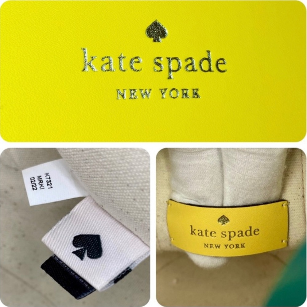 Kate Spade Colada Pinapple Crossbody Bucket Bag - Picture 7 of 9